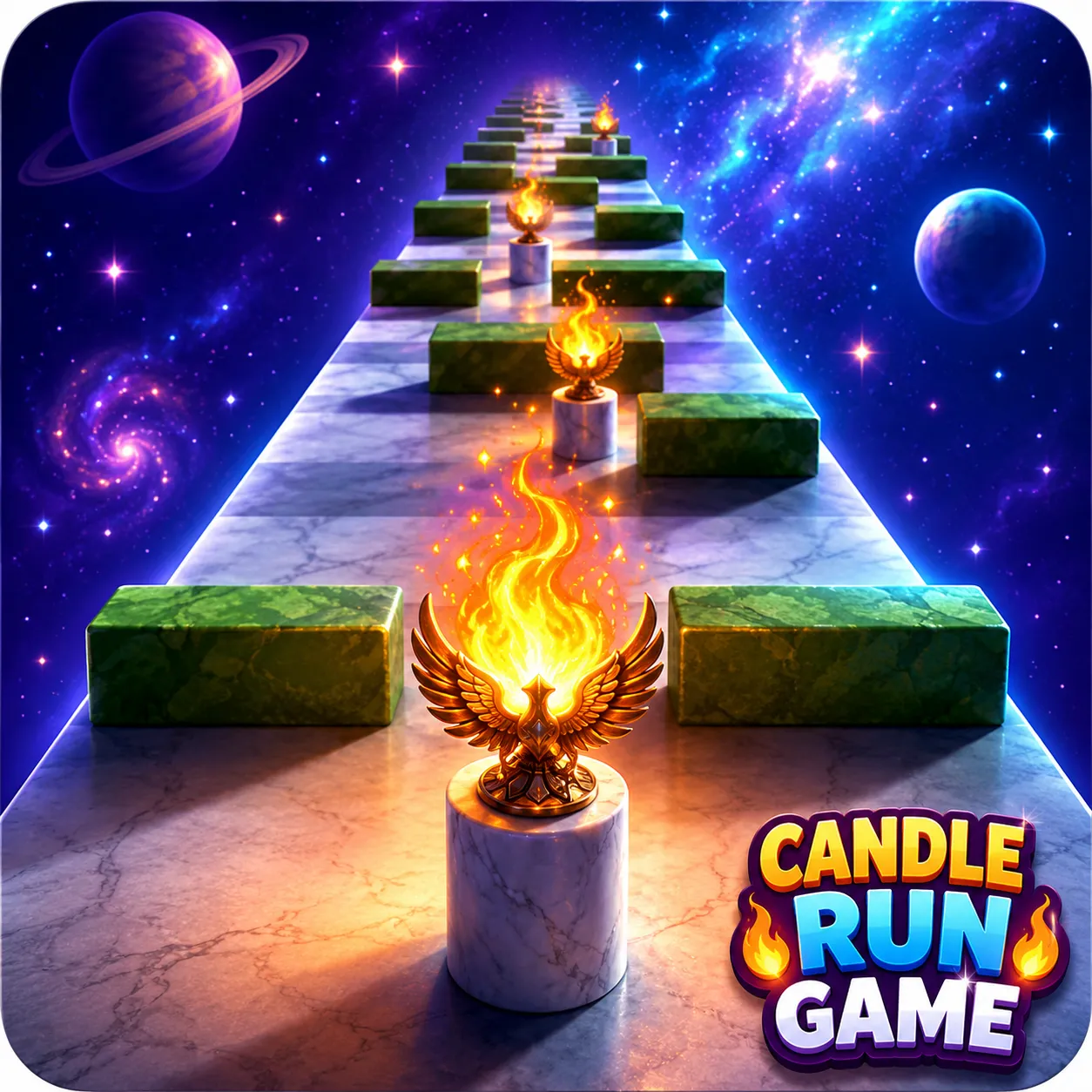 Play Candle Run Game now!
