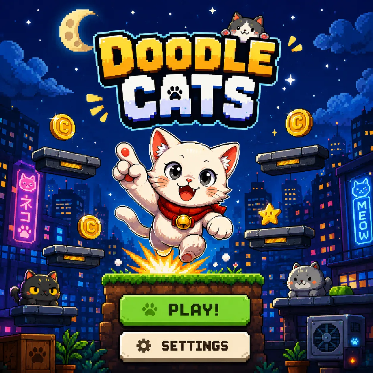 PLay Doodle Cats now!