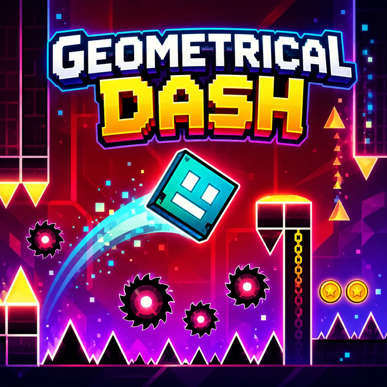 PLay Geometrical Dash now!