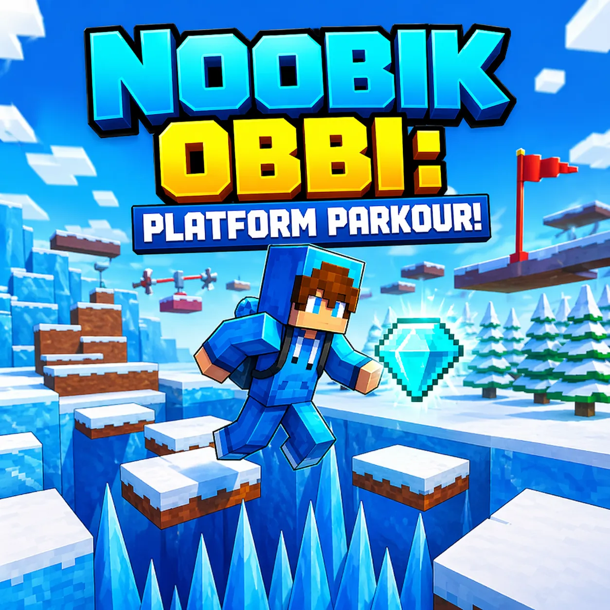 PLay Noobik Obbi: Platform Parkour! now!