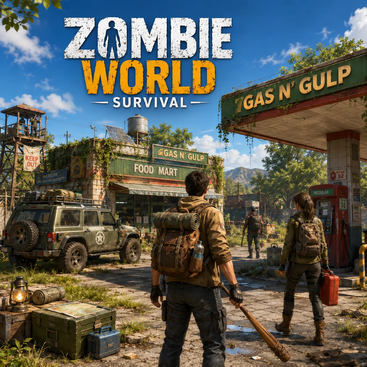 PLay Zombie World Survival now!